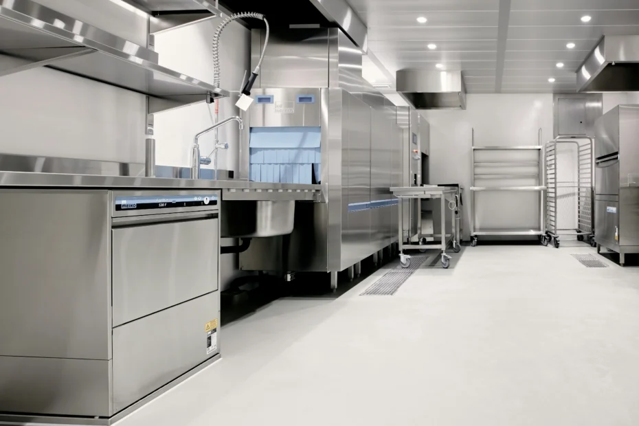 Commercial Kitchen Epoxy Flooring Wide Bay
